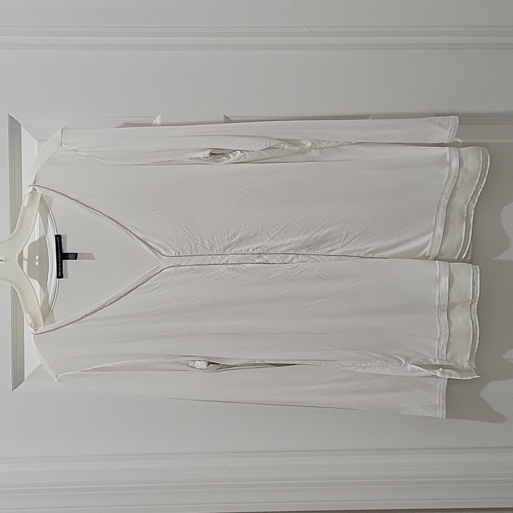 WHBM long sleeve tunic top L